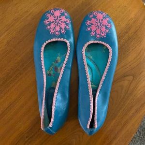 Vintage leather indigo Clark’s